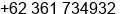 Fax number of Mr. endro hersandy at denpasar