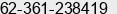 Fax number of Mr. Yulius at Denpasar