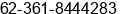 Fax number of Mr. Ronald G at Denpasar