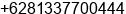 Mobile number of Mr. Girie Parwata at Denpasar