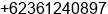 Phone number of Mr. Rajab at denpasar