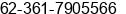 Phone number of Ms. Meilissa Norman at denpasar